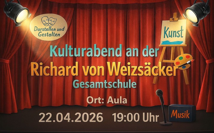 Kulturabend – Bühne frei für unsere Schülerinnen und Schüler
