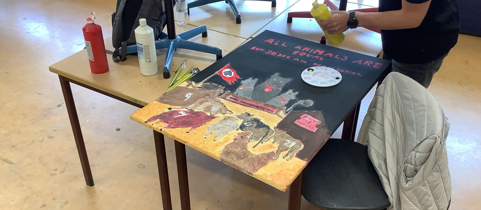 Mit Kunst gegen Propaganda
