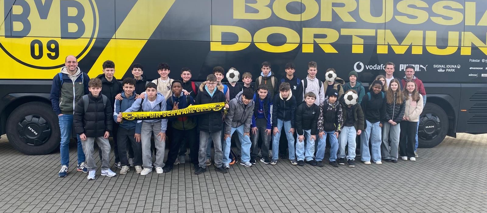 WPI-Sportkurse zu Gast bei Borussia Dortmund