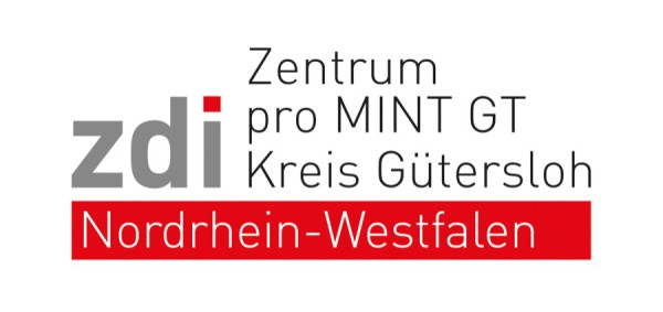 Logo zdi-Zentrum pro MINT GT, Kreis Gütersloh