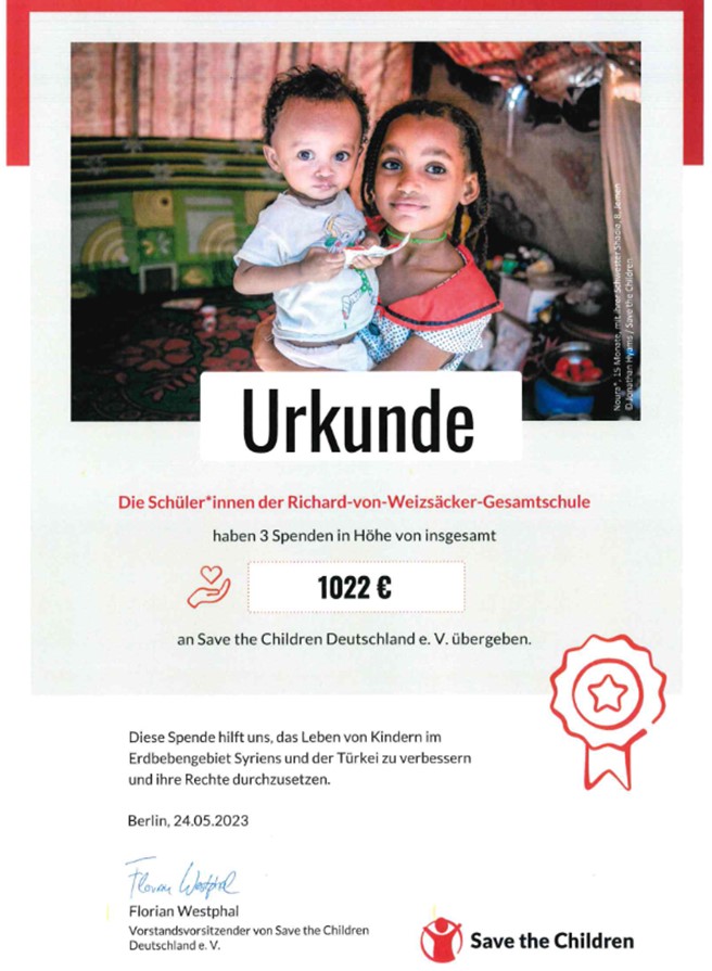 Spende Save the children